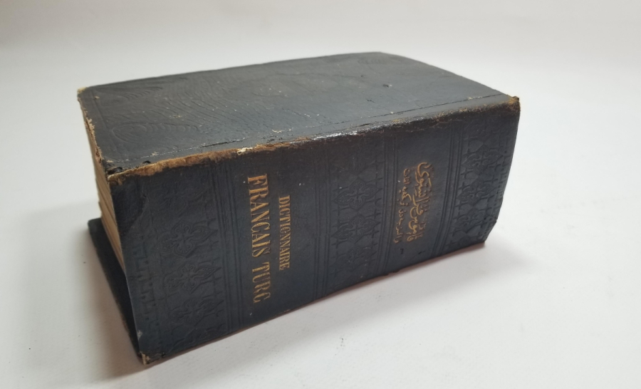 OSMANLI DÖNEMİ NADİR BOYDA FRANSIZCA TÜRKÇE SÖZLÜK