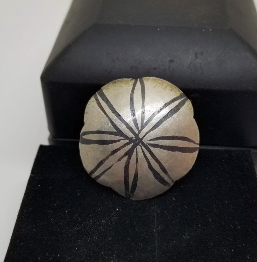 OSMANLI DÖNEMİ SAVATLI GÜMÜŞ DÜĞME