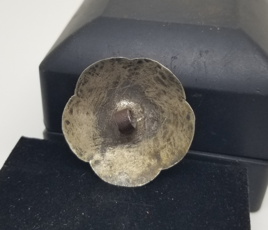 OSMANLI DÖNEMİ SAVATLI GÜMÜŞ DÜĞME