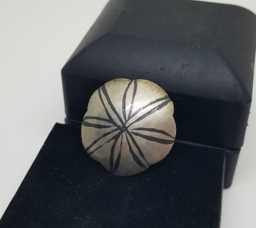 OSMANLI DÖNEMİ SAVATLI GÜMÜŞ DÜĞME