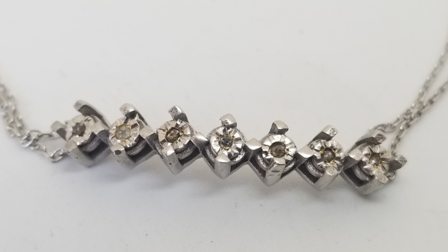 PIRLANTA TAŞLI GÜMÜŞ BİLEZİK - BİLEKLİK