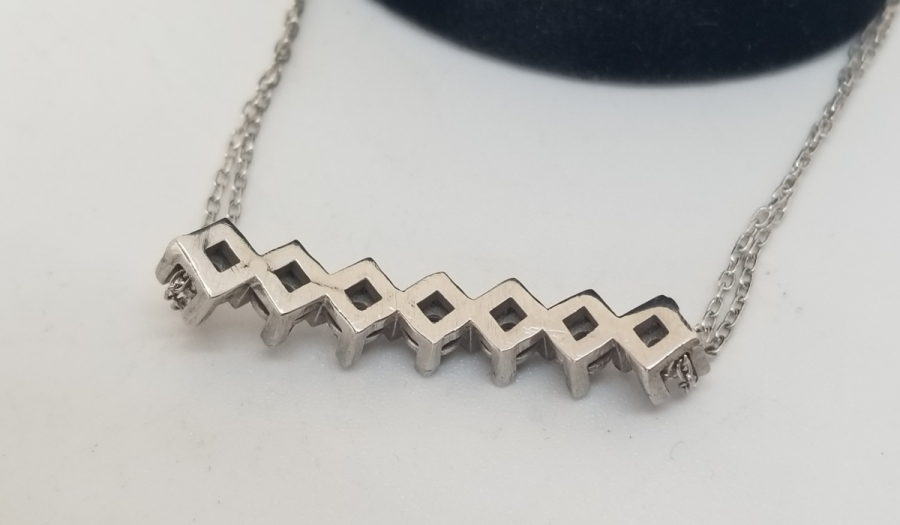 PIRLANTA TAŞLI GÜMÜŞ BİLEZİK - BİLEKLİK