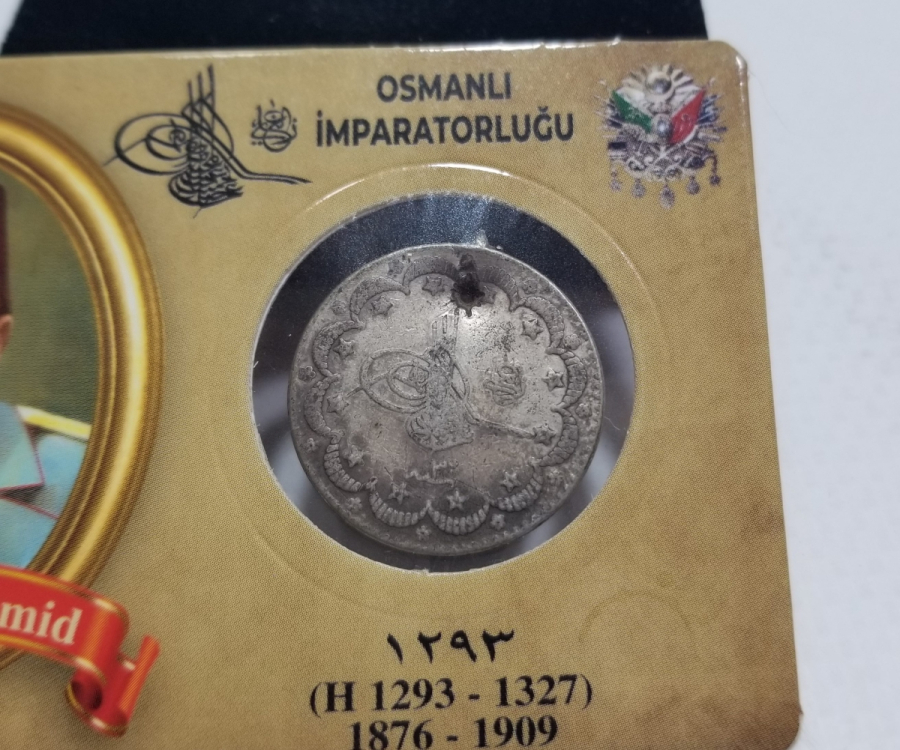 SULTAN ABDÜLHAMİD HAN DÖNEMİ GÜMÜŞ 5 KURUŞ PARA