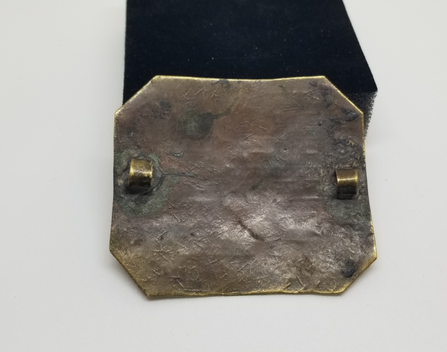 OSMANLI DÖNEMİ EL KAZIMA BRONZ PAZUBEND