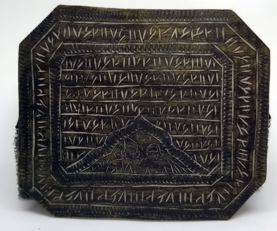 OSMANLI DÖNEMİ EL KAZIMA BRONZ PAZUBEND