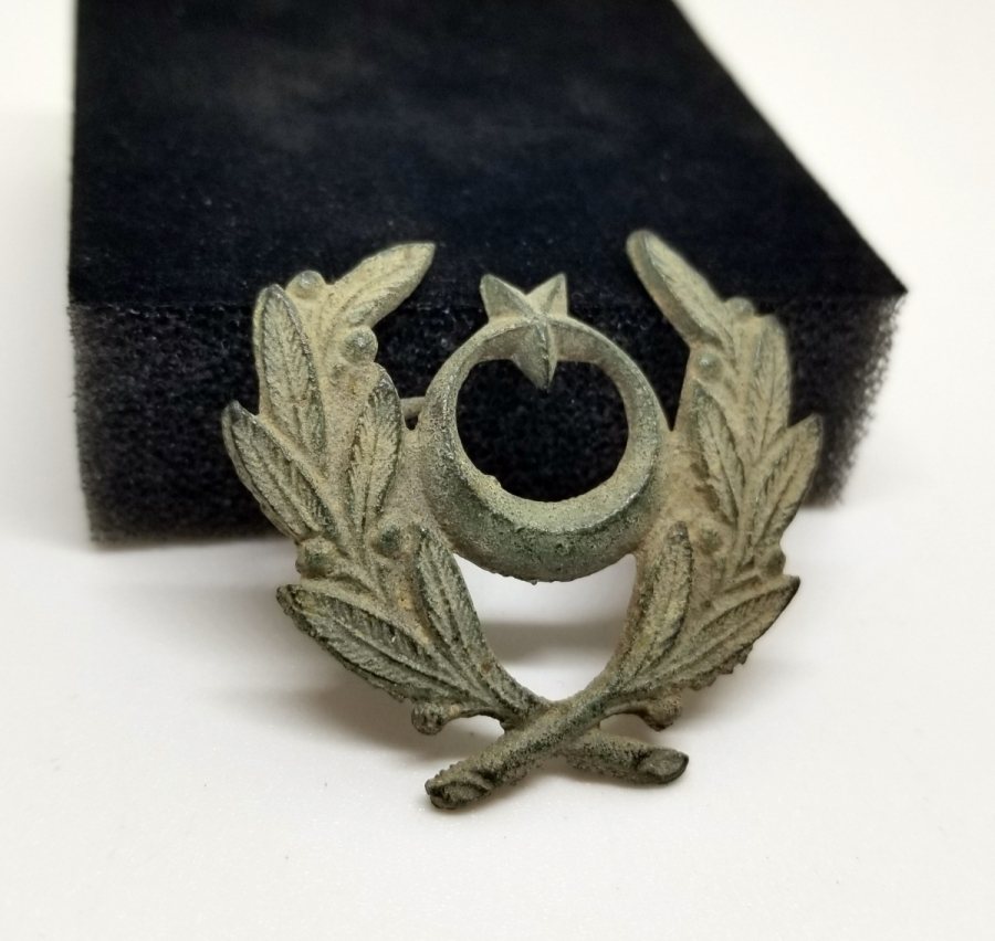 CUMHURİYET BAŞLARI JANDARMA SUBAY ŞAPKA KOKARTI