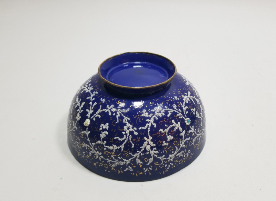 EL BOYAMA ANTİKA EMAYE KASE