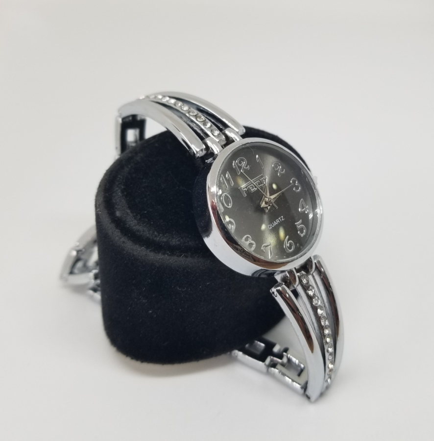 GÜMÜŞ KAPLAMA NOSTALJİK KOL SAATİ