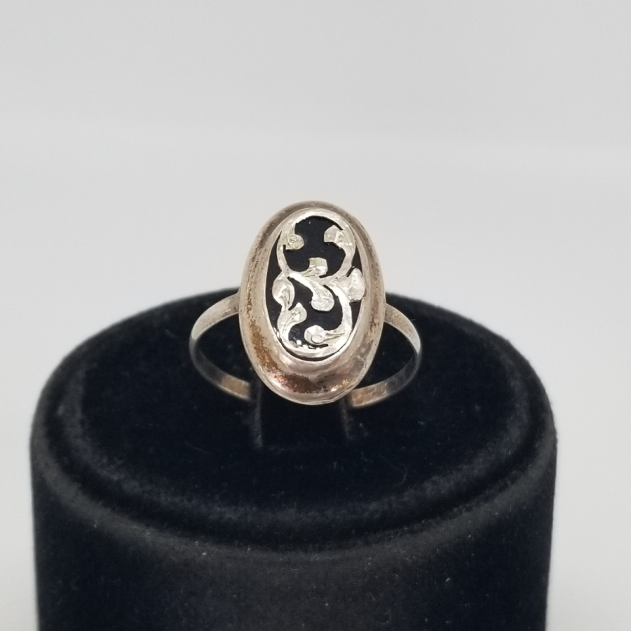 OSMANLI DÖNEMİ EL YAPIMI OLTU TAŞLI ÖZEL YAPIM GÜMÜŞ YÜZÜK