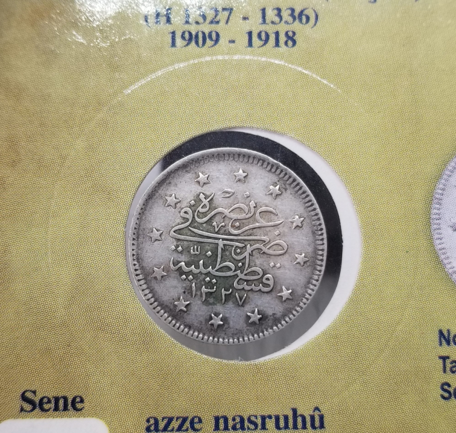 SULTAN MEHMET REŞAD HAN DÖNEMİ GÜMÜŞ 2 KURUŞ MECİDİYE