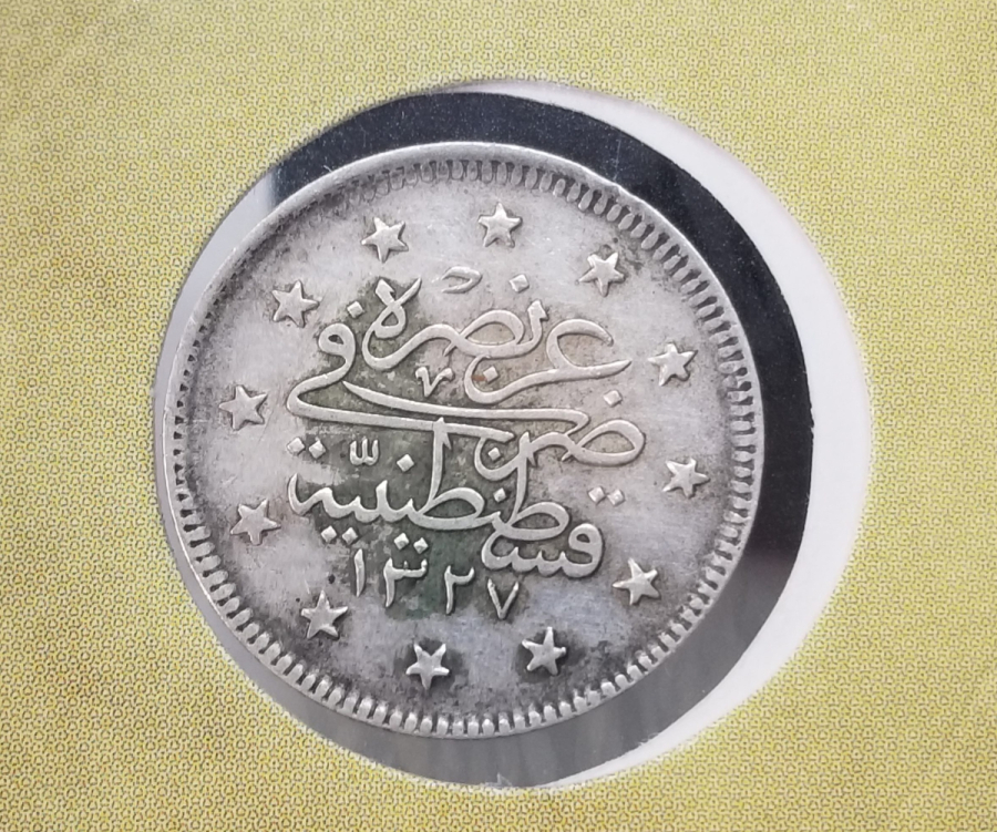 SULTAN MEHMET REŞAD HAN DÖNEMİ GÜMÜŞ 2 KURUŞ MECİDİYE