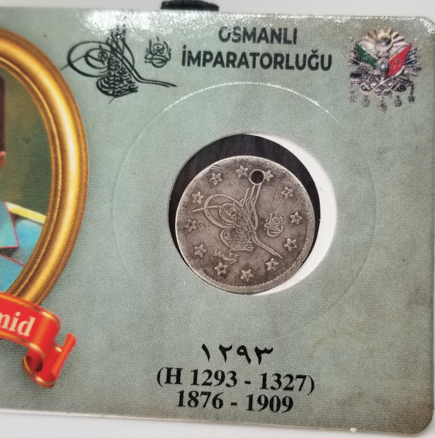 SULTAN ABDÜLHAMİD HAN DÖNEMİ GÜMÜŞ 2 KURUŞ PARA