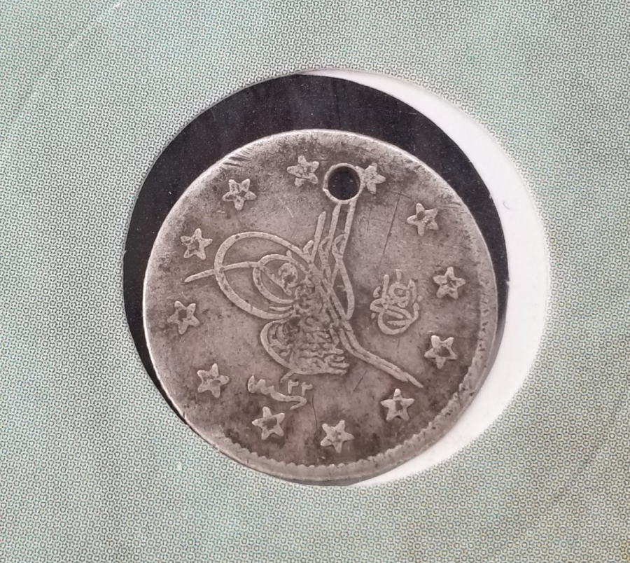 SULTAN ABDÜLHAMİD HAN DÖNEMİ GÜMÜŞ 2 KURUŞ PARA