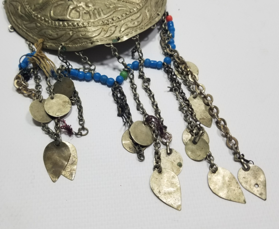 ÜZERİ YAZILI OSMANLI DÖNEMİ BONCUKLU TEPELİK