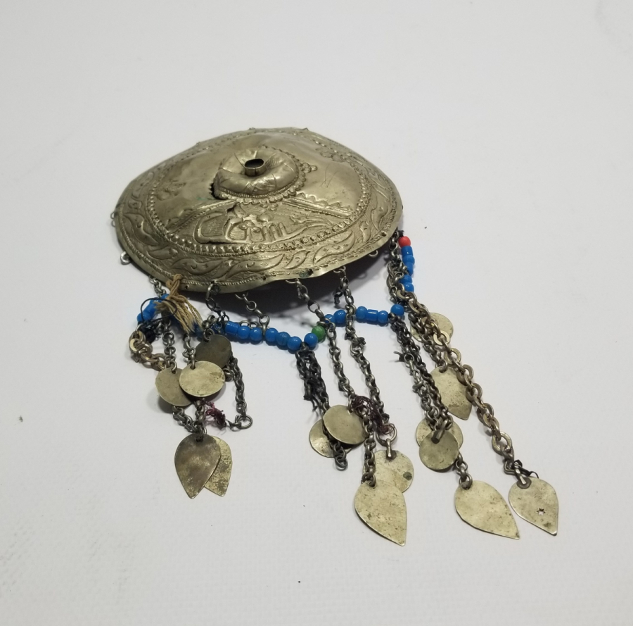 ÜZERİ YAZILI OSMANLI DÖNEMİ BONCUKLU TEPELİK