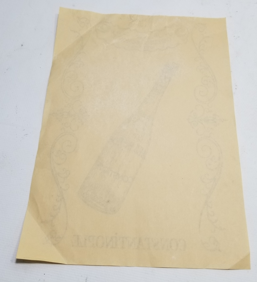 OSMANLI DÖNEMİ ÇOK NADİR BOMONTİ GAZOZ REKLAMI AFİŞİ