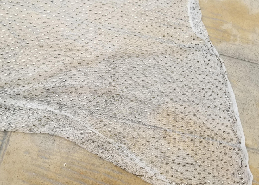 OSMANLI DÖNEMİ GÜMÜŞ TELKIRMA İŞÇİLİKLİ NADİR GELİN ŞALI