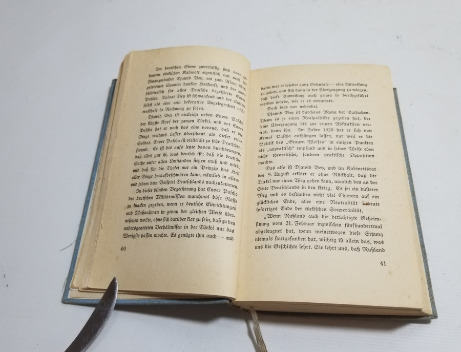 1. DÜNYA SAVAŞI DÖNEMİ İÇİ GRAVÜRLÜ ÇANAKKALE CEPHESİ KONULU ALMAN BASKISI KİTAP