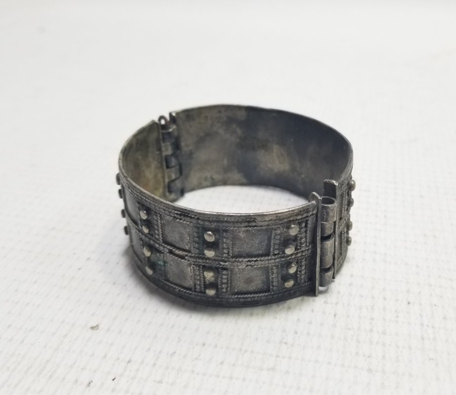 KABARTMA İŞÇİLİKLİ OSMANLI DÖNEMİ ERMENİ BİLEZİK - BİLEKLİK