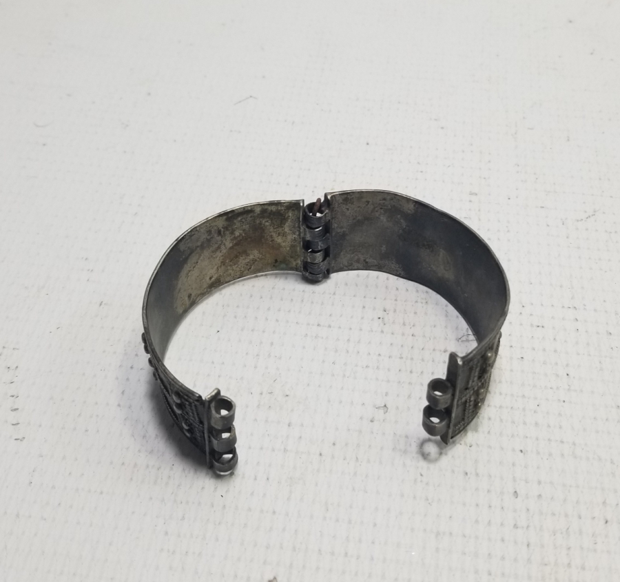 KABARTMA İŞÇİLİKLİ OSMANLI DÖNEMİ ERMENİ BİLEZİK - BİLEKLİK