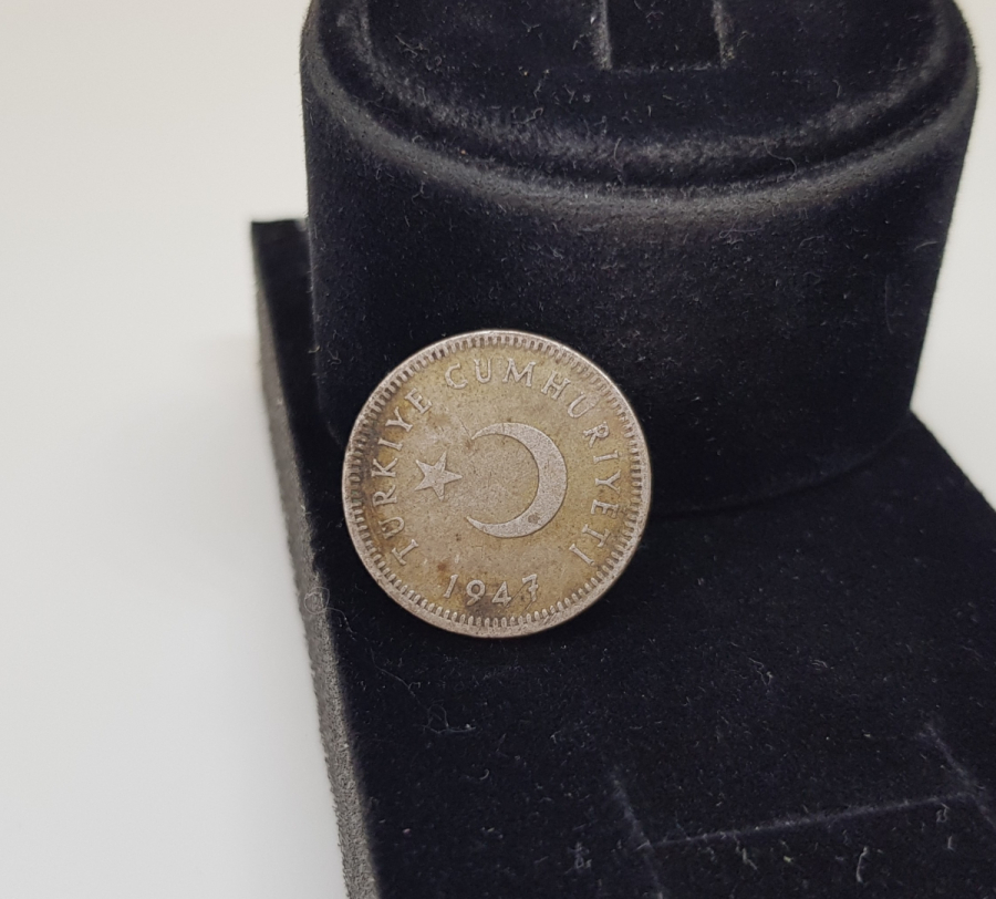 1947 YILI GÜMÜŞ 50 KURUŞ