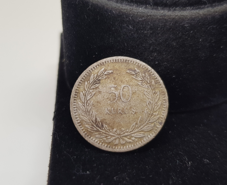 1947 YILI GÜMÜŞ 50 KURUŞ