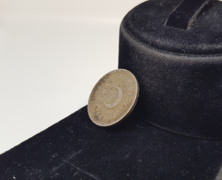 1947 YILI GÜMÜŞ 50 KURUŞ