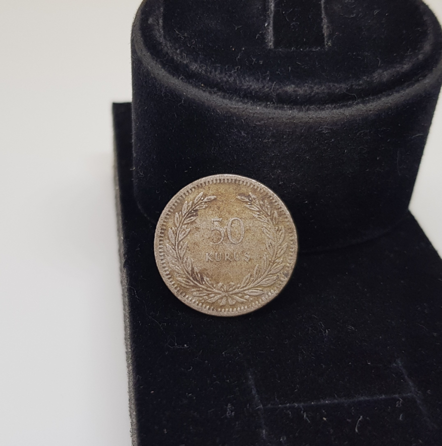 1947 YILI GÜMÜŞ 50 KURUŞ
