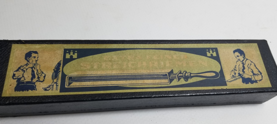 ORİJİNAL KUTUSUNDA ANTİKA BERBER USTURA BİLEYİ