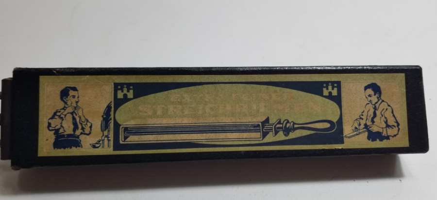 ORİJİNAL KUTUSUNDA ANTİKA BERBER USTURA BİLEYİ