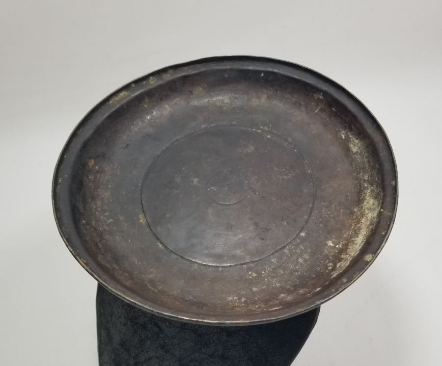 OSMANLI DÖNEMİ ERMENİCE YAZILI BAKIR TABAK