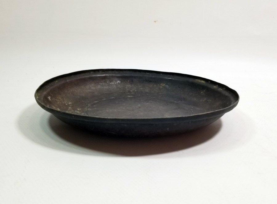 OSMANLI DÖNEMİ ERMENİCE YAZILI BAKIR TABAK