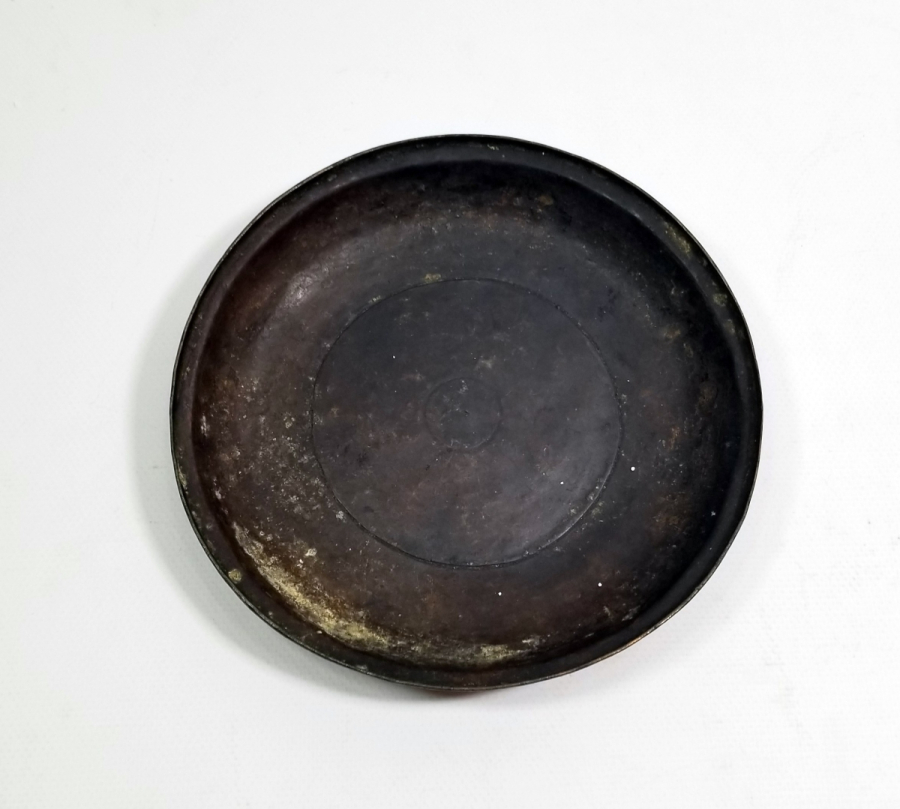 OSMANLI DÖNEMİ ERMENİCE YAZILI BAKIR TABAK