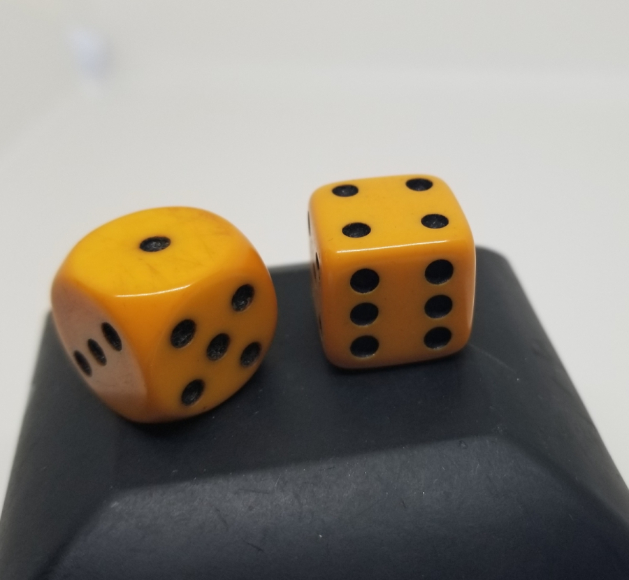 2 ADET ANTİKA KATALİN ZAR