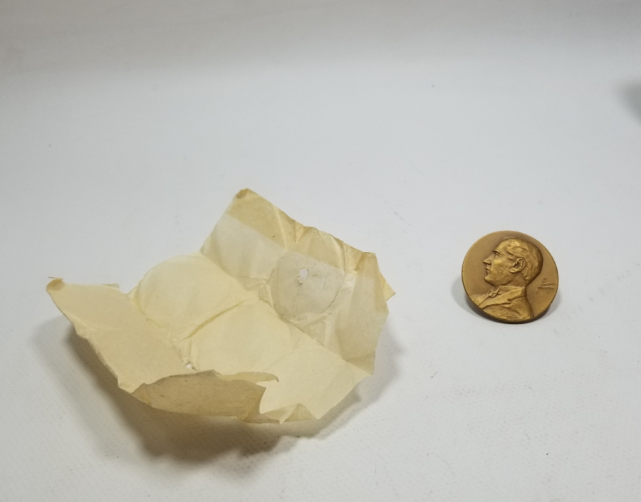 OSMANLICA GAZİ MUSTAFA KEMAL İMZALI BÜYÜK BOY ATATÜRK MADALYON