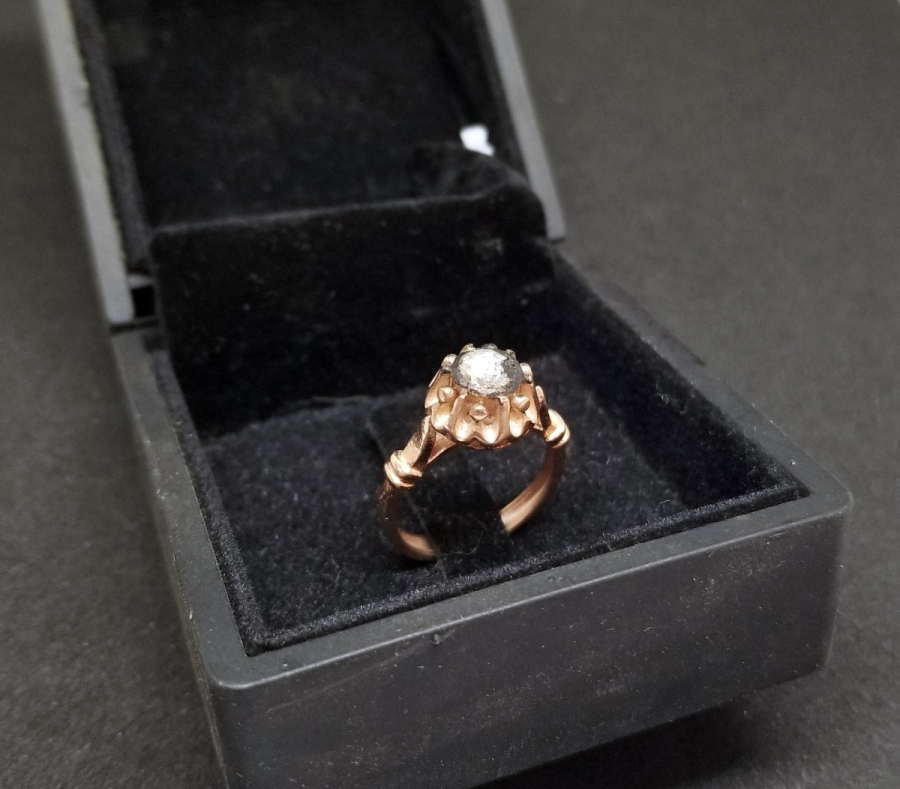 FLEMENK KESİMLİ TEKTAŞ YÜZÜK