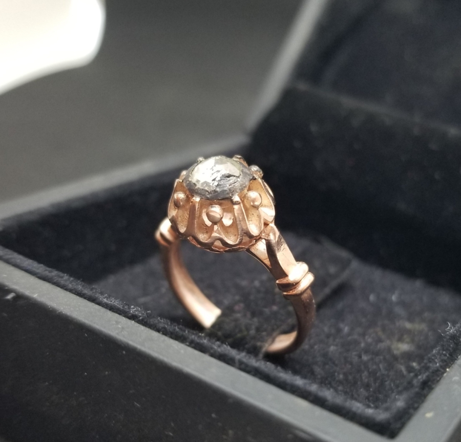 FLEMENK KESİMLİ TEKTAŞ YÜZÜK