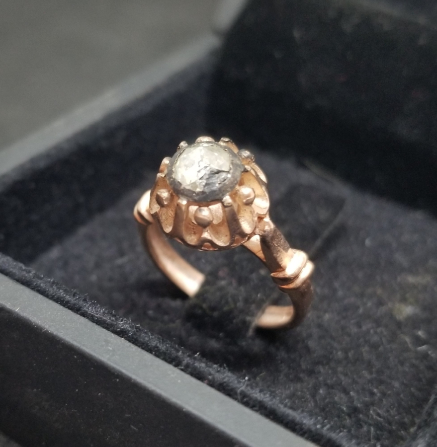 FLEMENK KESİMLİ TEKTAŞ YÜZÜK