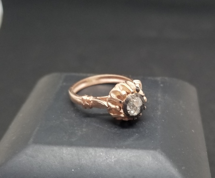 FLEMENK KESİMLİ TEKTAŞ YÜZÜK