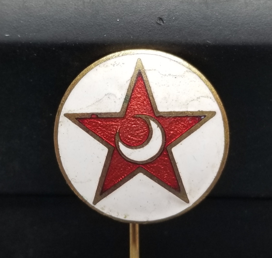 OSMANLI DÖNEMİ MİNE İŞÇİLİKLİ ÇOK NADİR HİMAYE-İ ETFAL ROZET