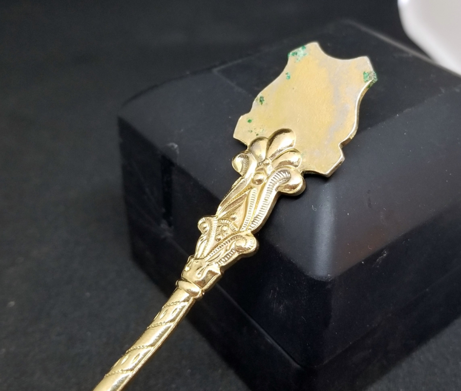 EL BOYAMA ANTİKA HATIRA KAŞIK