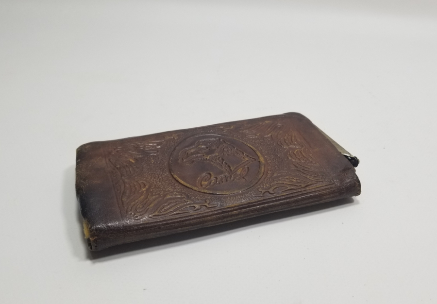 İSTANBUL HATIRASI ANTİKA DERİ CÜZDAN