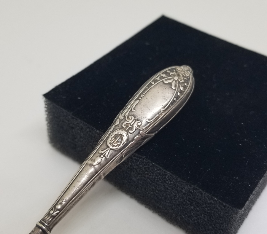 GÜMÜŞ TUTMAÇLI ANTİKA PEDİKÜR BİSTÜRİSİ