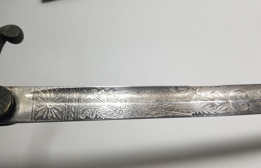 OSMANLI DÖNEMİ TOPÇU SUBAY KILICI