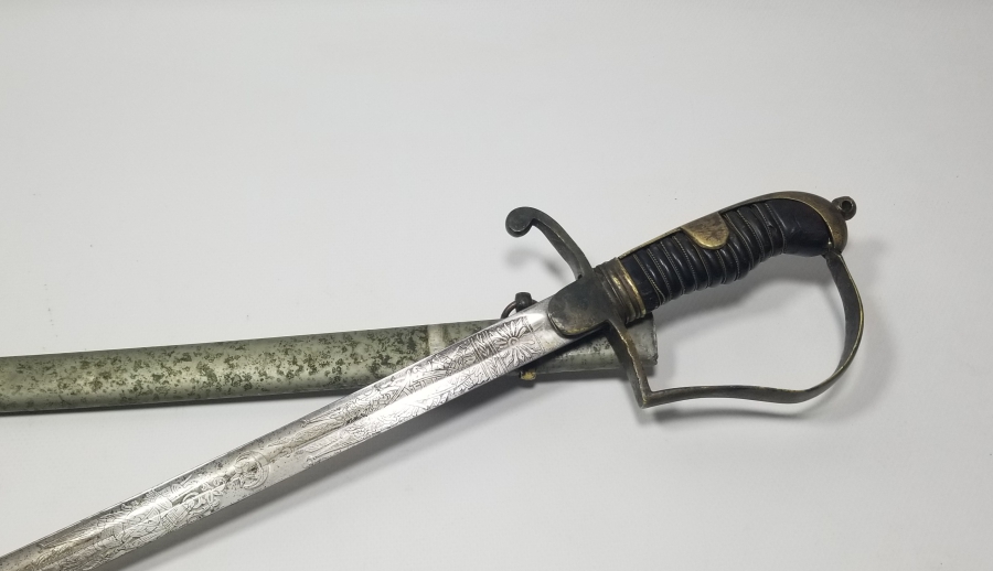 OSMANLI DÖNEMİ TOPÇU SUBAY KILICI