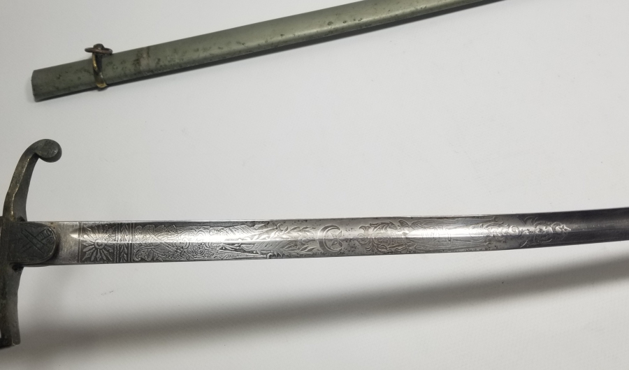 OSMANLI DÖNEMİ TOPÇU SUBAY KILICI