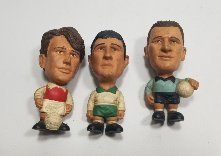 ANTİKA OYUNCAK 3 ADET FUTBOLCU FİGÜRÜ