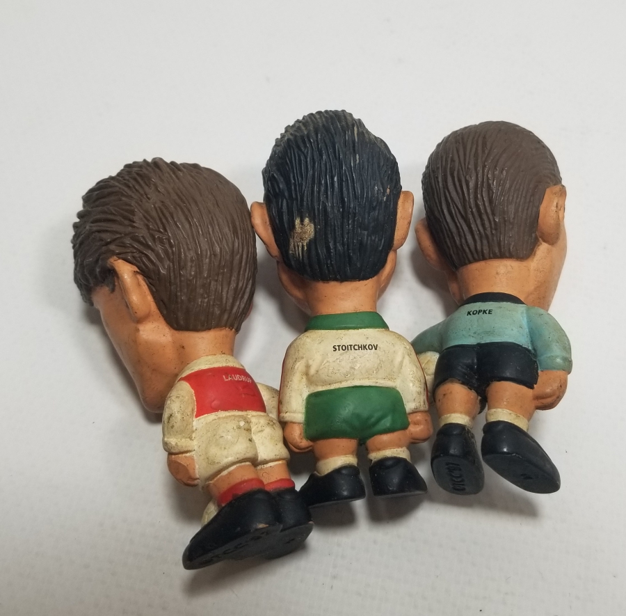 ANTİKA OYUNCAK 3 ADET FUTBOLCU FİGÜRÜ