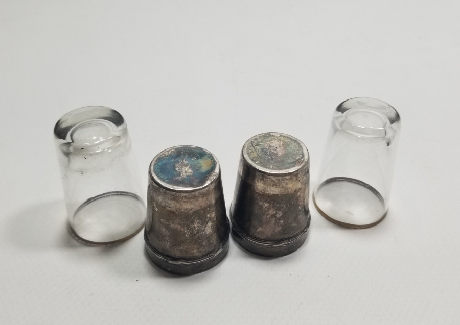 GÜMÜŞ KAPLAMA ANTİKA ÇİFT SHOT BARDAĞI