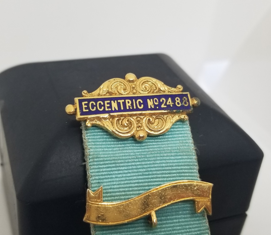 ALTIN KAPLAMA ANTİKA MASONİK MADALYA